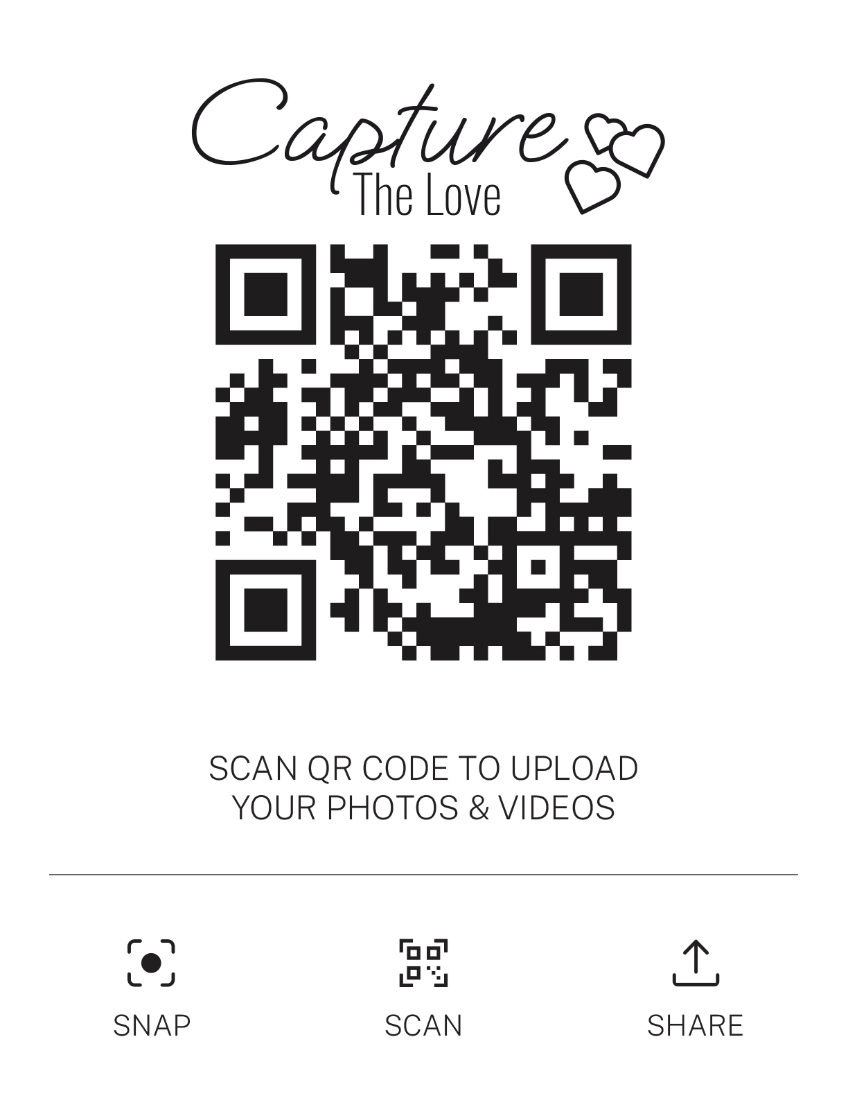 QR template design sample