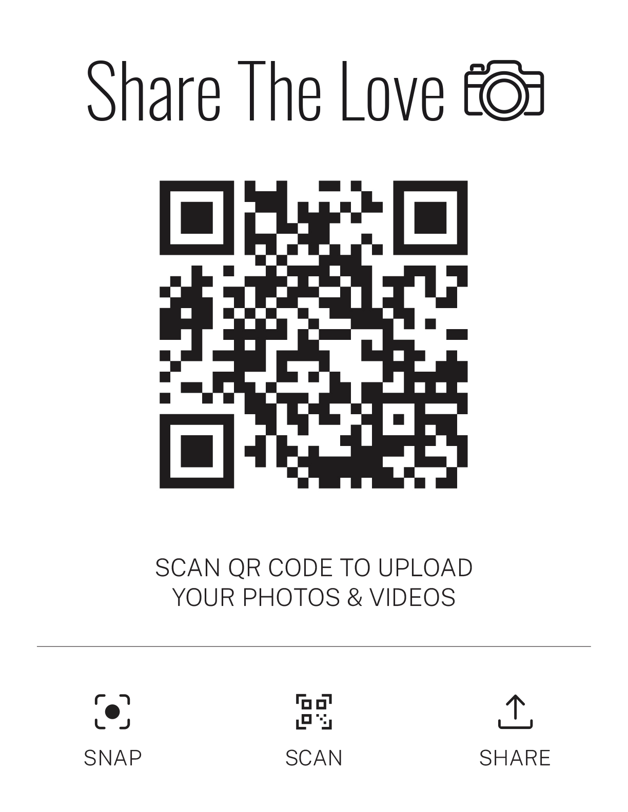 QR template design sample