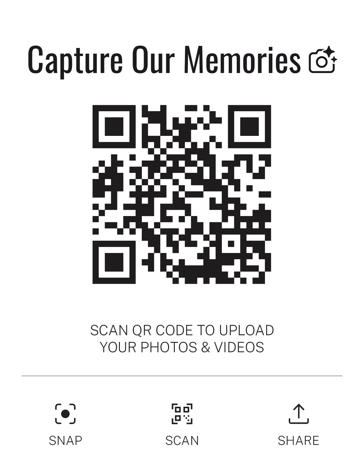 QR template design sample