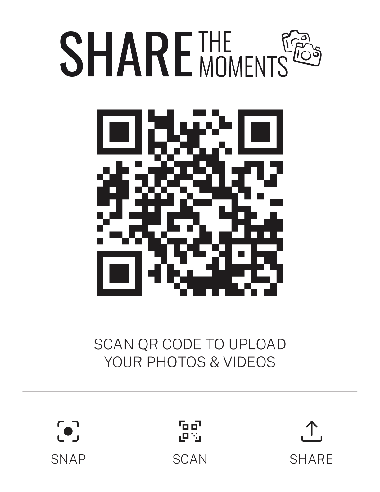 QR template design sample
