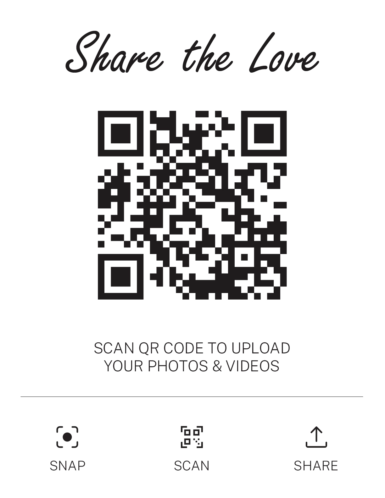 QR template design sample