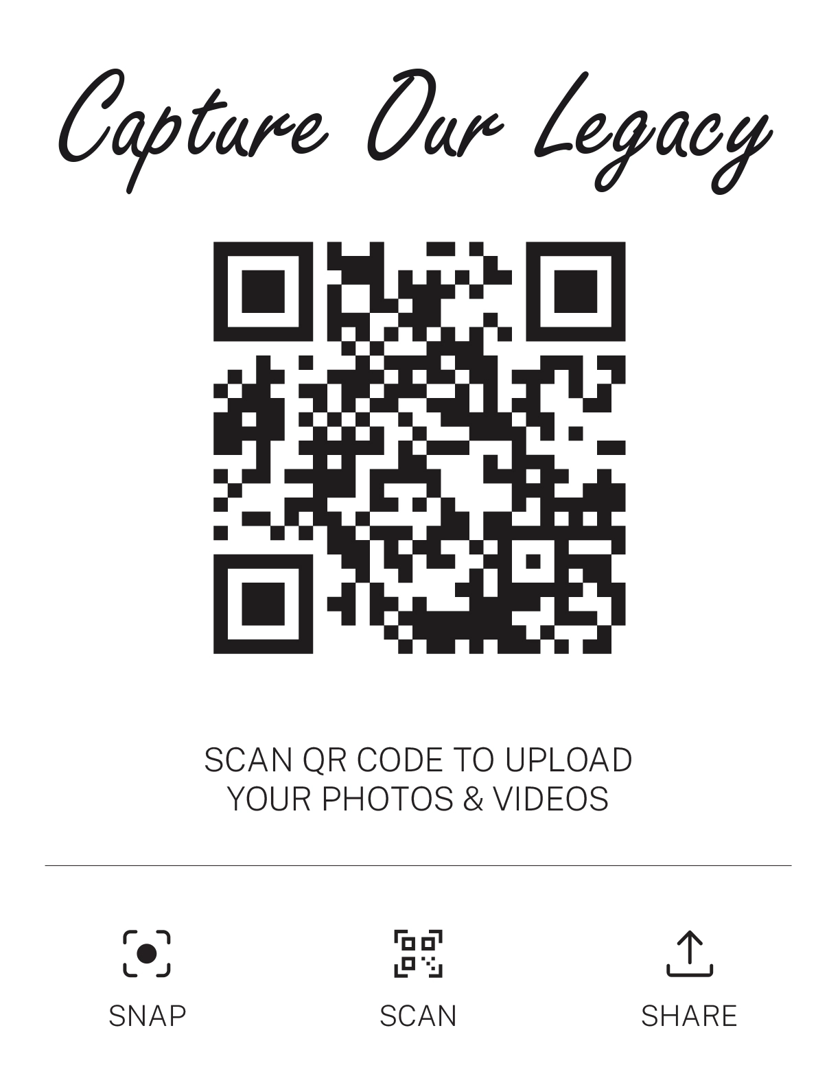 QR template design sample