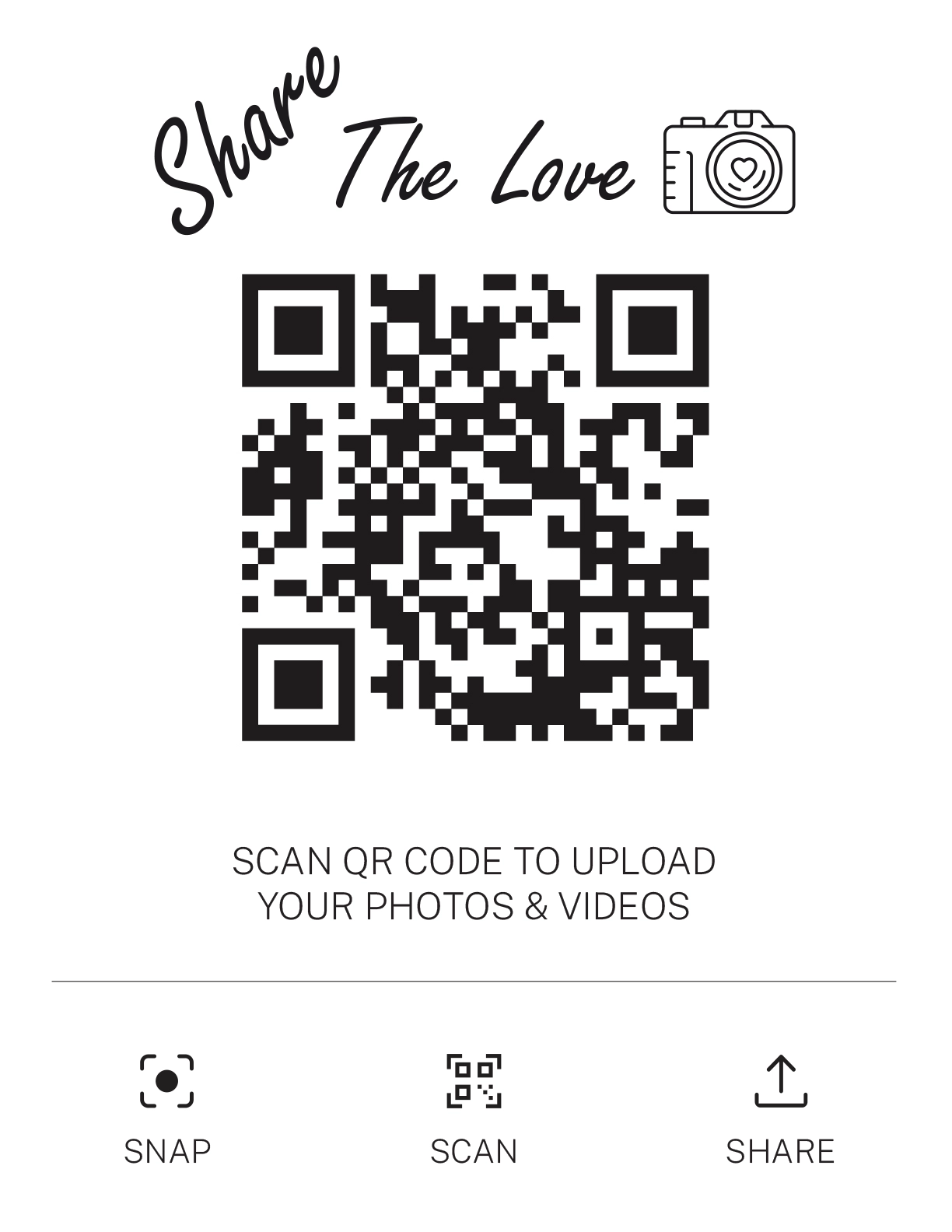 QR template design sample