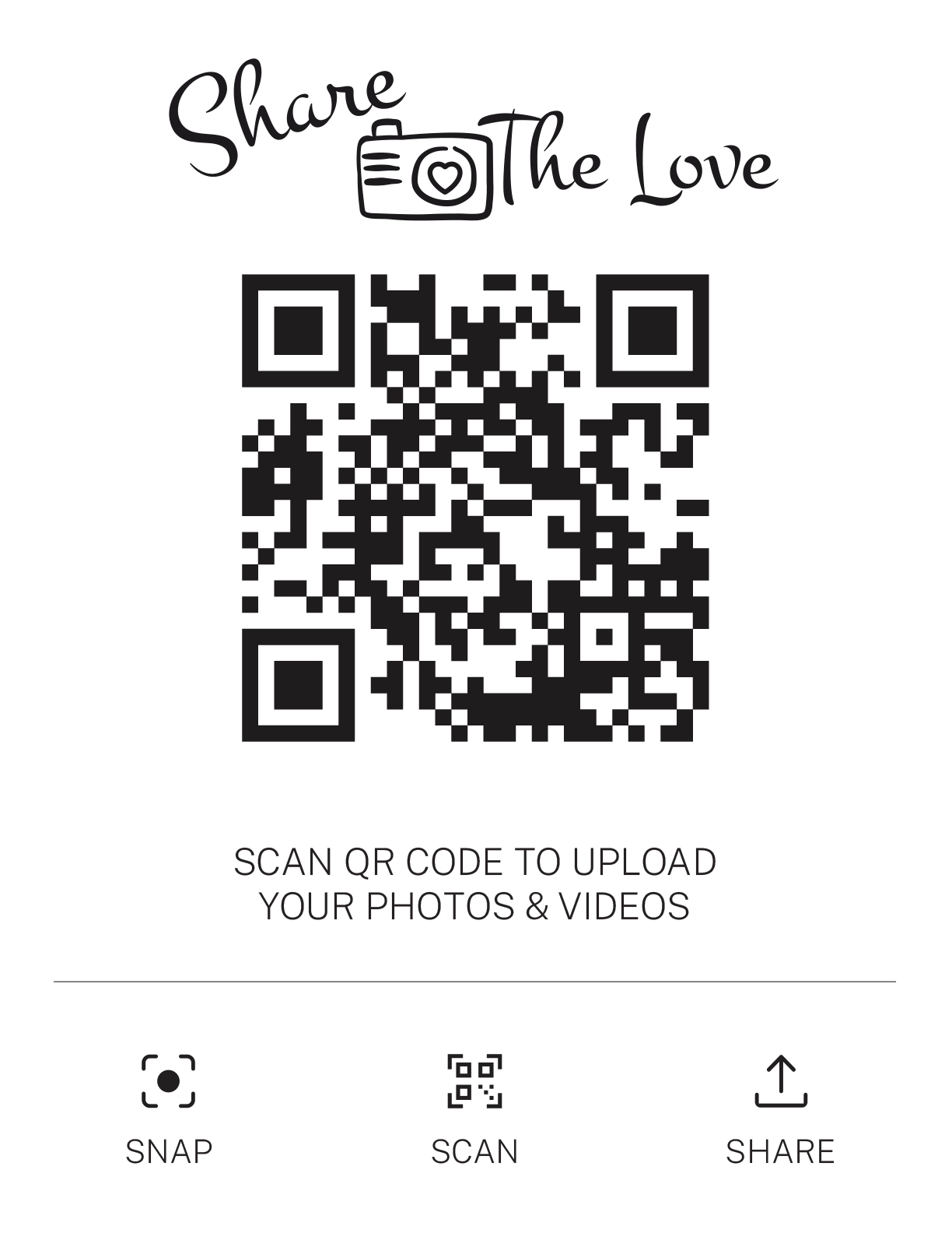 QR template design sample